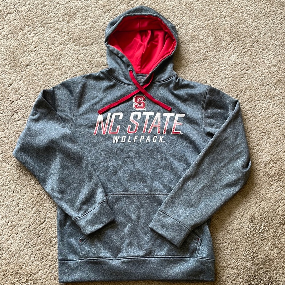 Champion NC State Hooded  pocket Sweat Shirt Adult Small